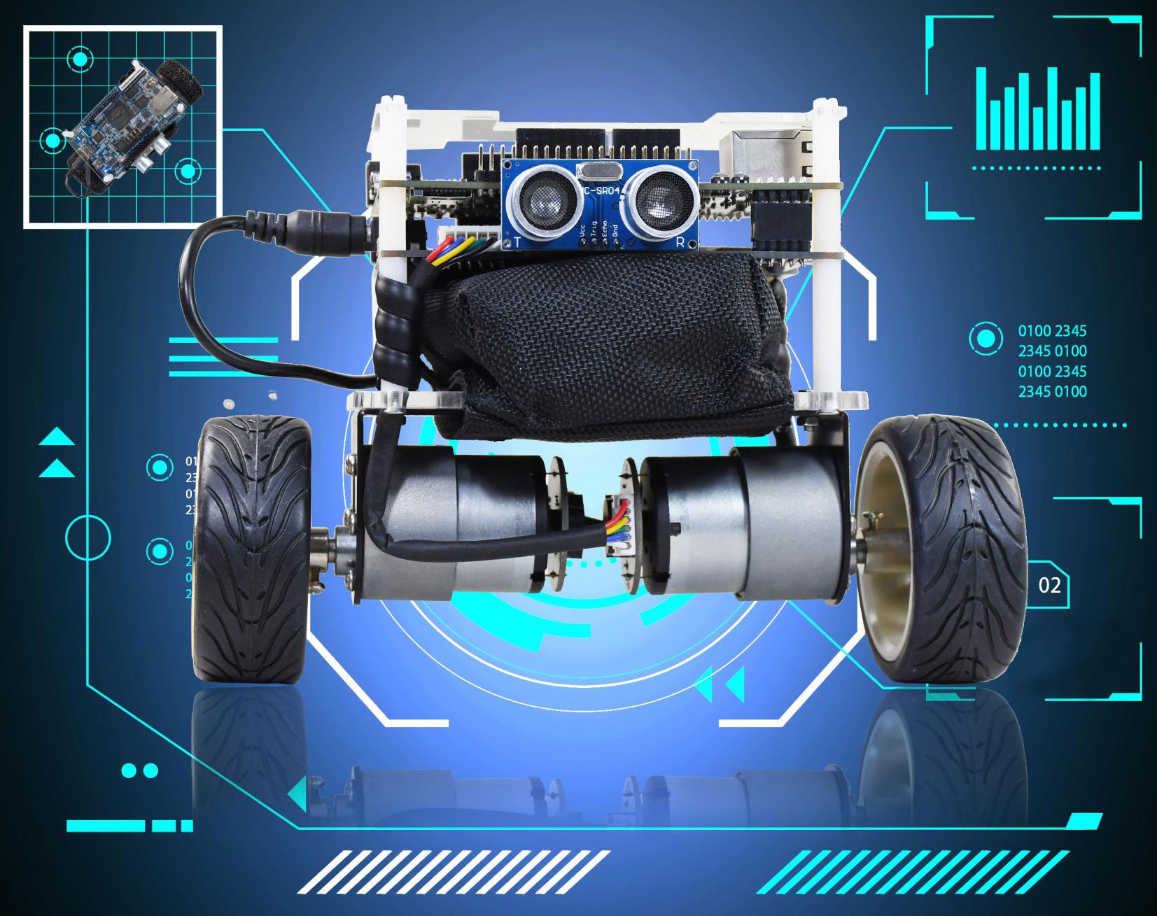 DE10-Nano Self-Balancing Robot Development Kit